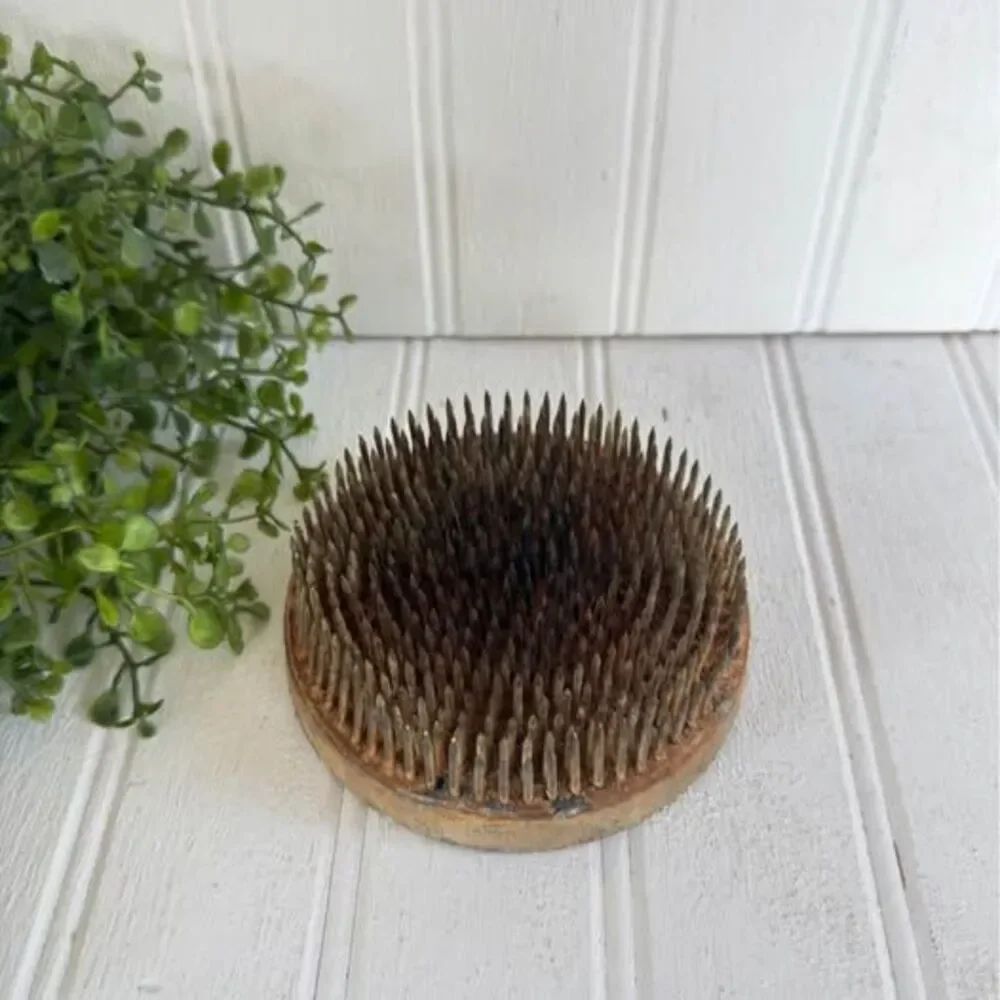 Vintage Metal Flower Frog